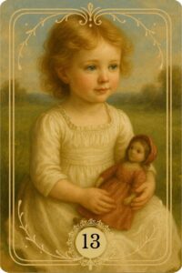 O arquétipo da Carta de número 13 do Baralho Cigano Terapêutico "A Criança".